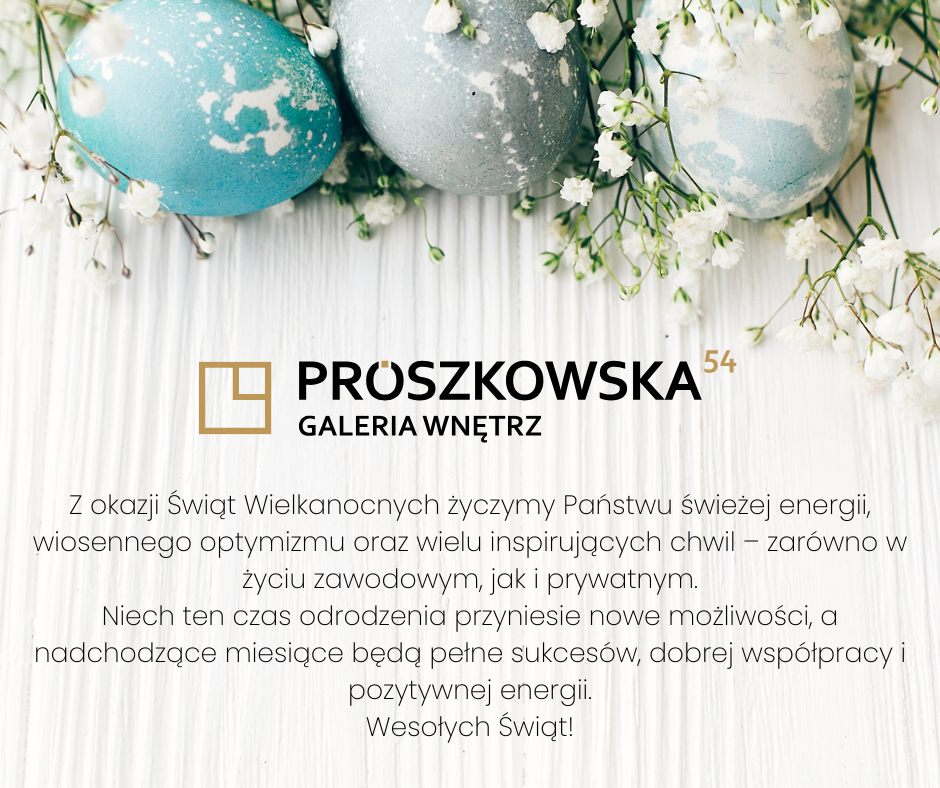 Życzenia świąteczne od Galerii Wnętrz Prószkowska 54